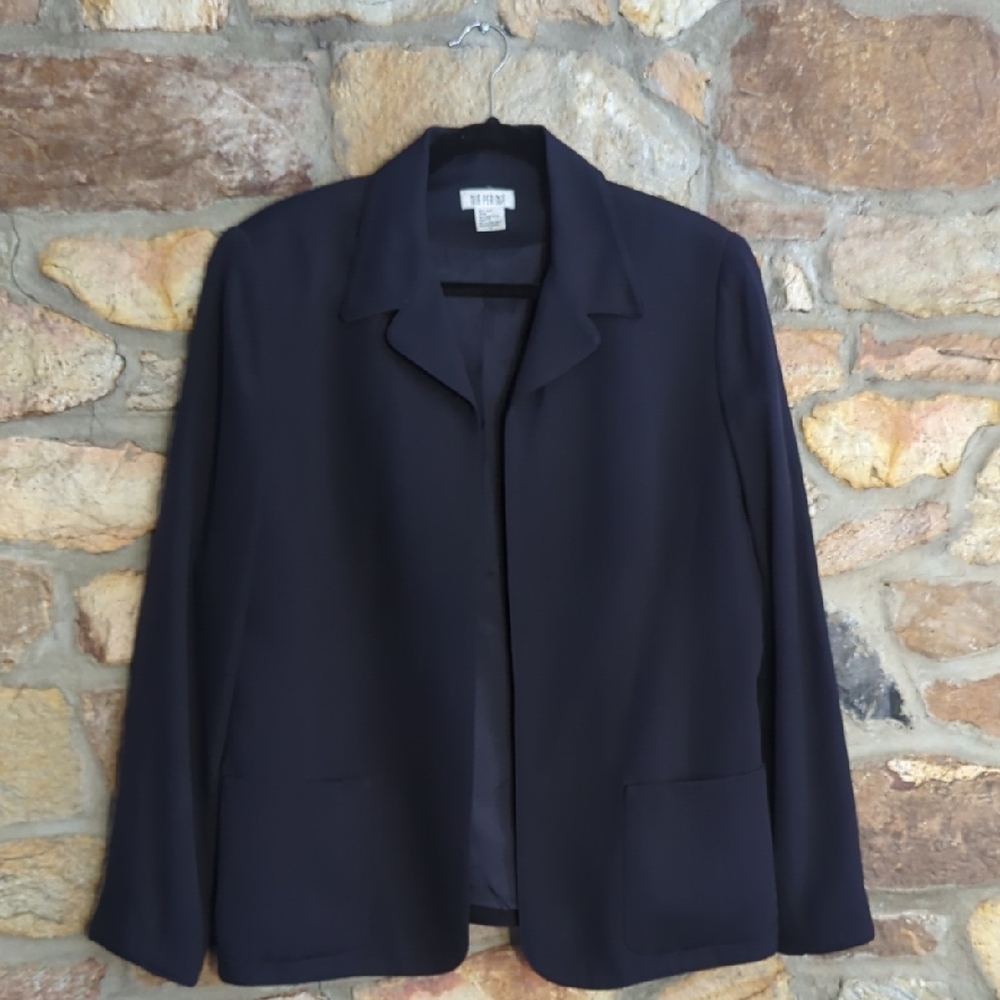 Due Per Due 100% Silk Blazer